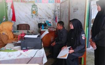 Bawaslu Kota Solok perkuat pengawasan partisipatif di SMK Kesehatan Rahmatul Aisy pada kunjungan Audiensi Persiapan Kerja Sama, Senin (5/10/2026)